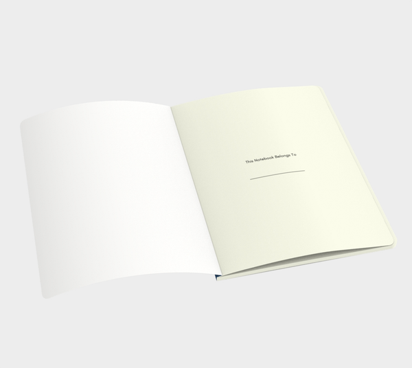 Q Monogram Floral Notebook