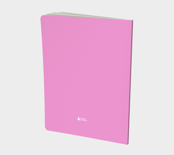 F Monogram Floral Notebook