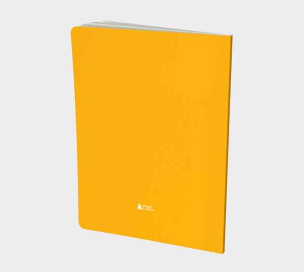 U Monogrammed Floral Notebook