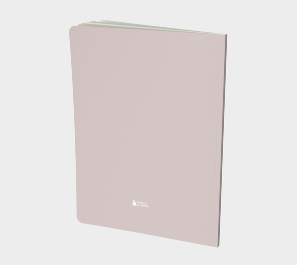 E Monogram Floral Notebook