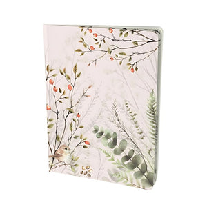 Ferns and twigs with berries notebook - Ferns in Fall Notebook from Spruce and Heron.