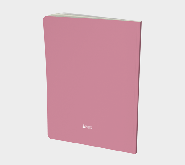 P Monogram Floral  Notebook