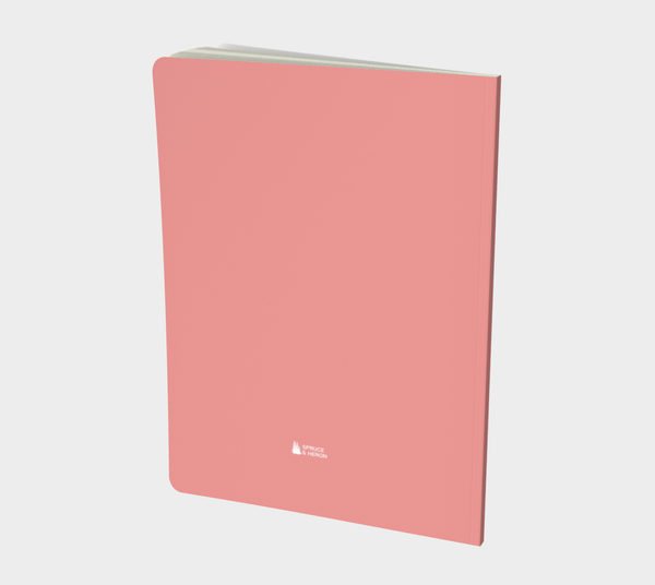 D Monogram Floral Notebook