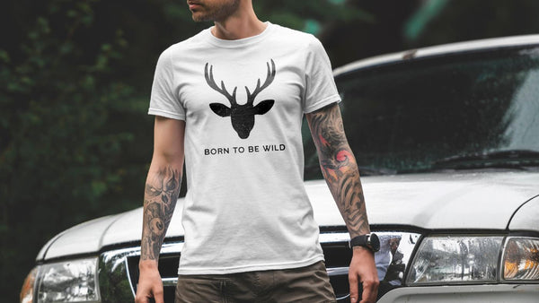 Spruce and Heron nature inspired t-shirt designs
