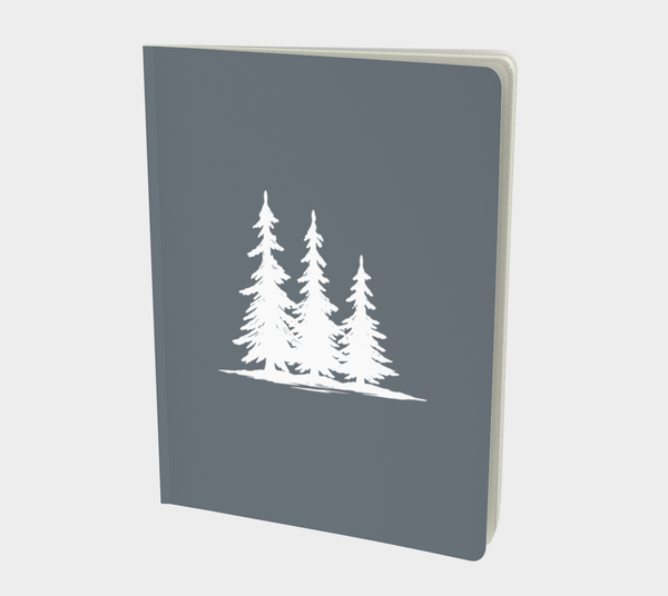 Spruce Trees Notebook - Large Journal