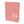 Peachy pink D Monogram floral notebook.