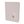 E monogram floral notebook in taupe with a pink flower embellishment.