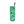 A tall insulated tumbler with a black straw, featuring a green and teal fern pattern, shown on a white background - Spruce and Heron.