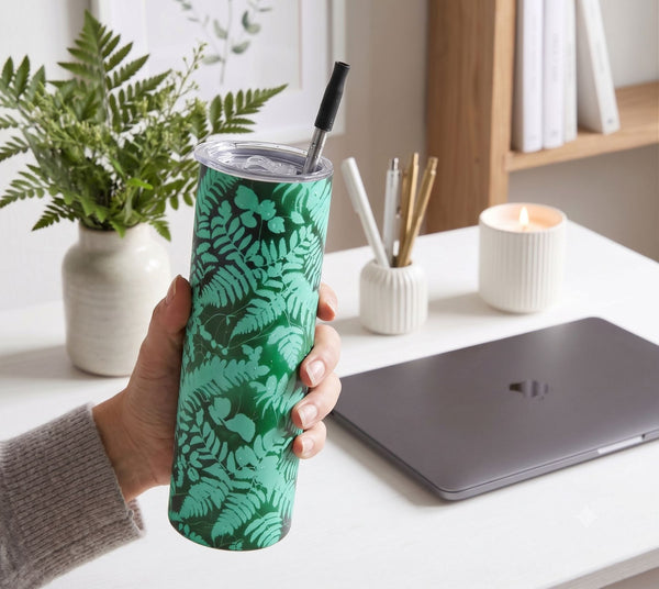 Fern Stainless Steel Tumbler