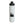 A beige insulated water bottle with a black screw-on cap and a black silhouette graphic of three pine trees on the front, shown against a plain white background - Spruce Trees Stainless Steel Water Bottle in Beige from Spruce and Heron.