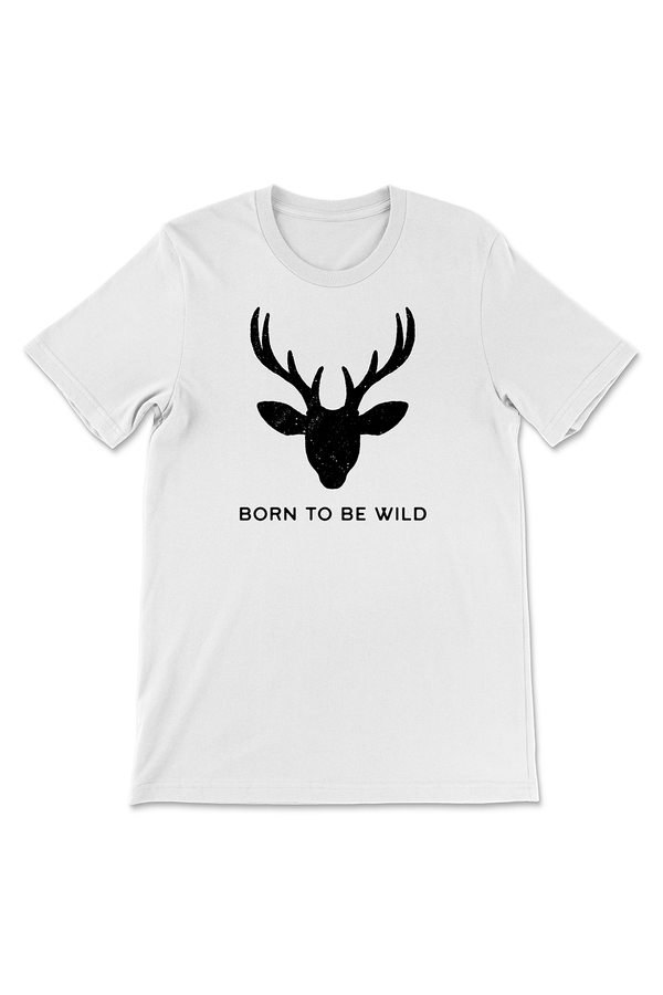 Born To Be Wild Deer T-shirt