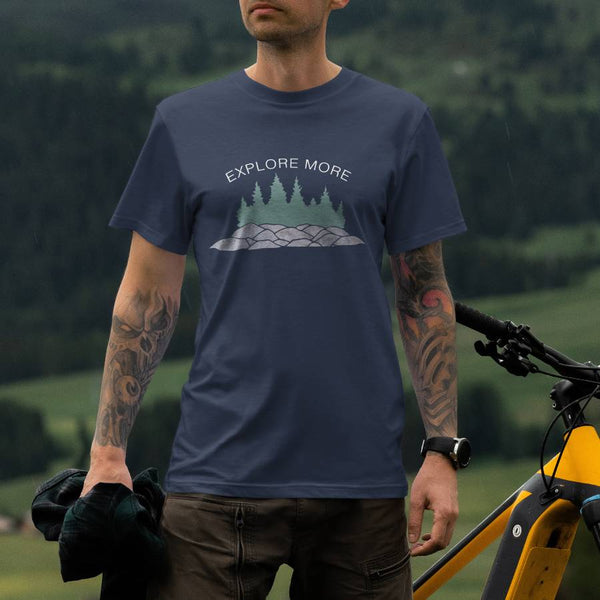 Explore More T-shirt - Nature T-shirts with graphic  100% cotton unisex tee