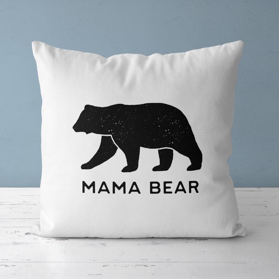 Mama bear pillow sale