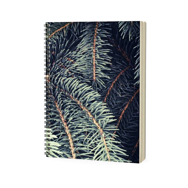 Spruce Tree Notebook - 48 pages sketchbook - made on demand in Canada